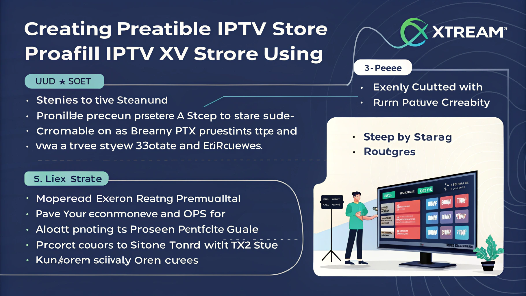 دليل شامل لإنشاء متجر IPTV مربح باستخدام Xtream UI من الصفر إلى البث المباشر