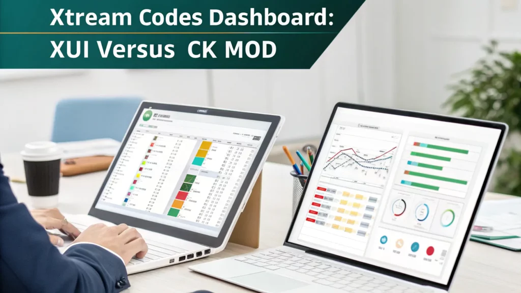دليل شامل لاختيار أفضل لوحة تحكم Xtream Codes: XUI مقابل CK MOD 1 دليل شامل لاختيار أفضل لوحة تحكم Xtream Codes XUI مقابل CK MOD