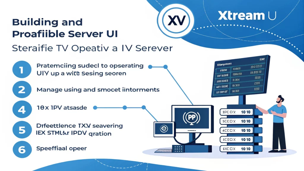 دليل شامل لبناء وتشغيل سيرفر IPTV مربح باستخدام Xtream UI 1 دليل شامل لبناء وتشغيل سيرفر IPTV مربح باستخدام Xtream UI